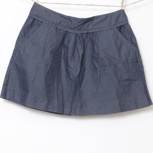 **J. CREW** A SHAPE MINI SKIRT SIDES PACKETS *NWOT